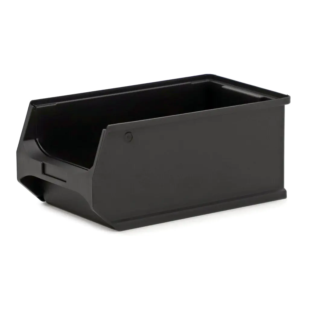 Magazijnbak Bull 4 D345*B205*H164 mm - zwart